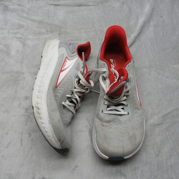Altra Men 8.5 Running Shoes White Torin 7 Cushioned Lightweight Athletic Jogging